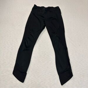 Athleta Leggings‎ Womens XXS Black Aura Sonar Capri Black Compression Workout